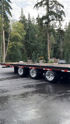 Supreme Rockeries & Excavation on Instagram: "For anyone interested. I’m going to sell my TrailMax TRD54-T and pick up a different trailer from one of my buddies! . No air leaks at all, no electrical issues. Had all 12 brand new virgin Firestone tires put on just a few months ago. High polish Alcoa outer wheels. 2 years ago it got 6 Gunite auto slacks, all new S-cam bushings and all 6 new air cans with maxi’s on each axle. Lots of holding strength for loading on hills and such. All new 2” thick 
