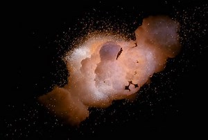 Close-up Zero Gravity Double Explosion Debris Stock Footage Video (100% Royalty-free) 24487520 | Shutterstock