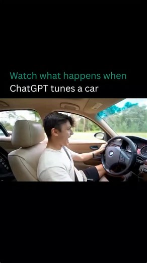 Artificial Intelligence | ChatGPT | Technology on Instagram: "In this wild experiment, a BMW 335i gets a complete AI-powered tune using ChatGPT. Every adjustment, from engine mapping to performance tweaks, is guided by artificial intelligence. The results are shocking: faster acceleration, smoother response, and a whole new driving experience. Watch as AI pushes the limits of automotive tuning Challenging traditional methods and proving that technology can take your car to the next level in ways