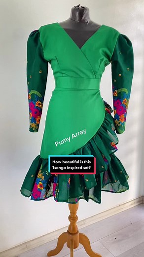 ##fypシ #foryoupage #tsongatiktok #southafricanfashion #mzansitiktok #traditionalattire