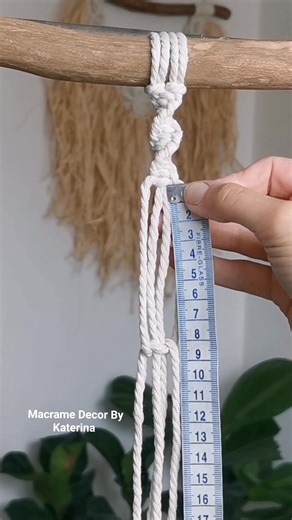 Macrame leaf 😊 #macrametutorial | Macrame Decor By Katerina
