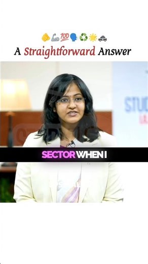 A Straightforward Answer || ias toppers interview