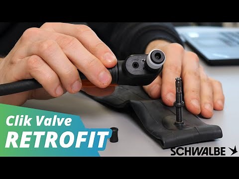 Retrofit the NEW Schwalbe Clik Valve for Presta & Dunlop Valves 😮🔧| Tutorial | EBIKE24