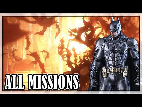 Batman Arkham Knight - All missions | Full story gameplay