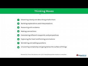 Using thinking routines to teach students how to learn science