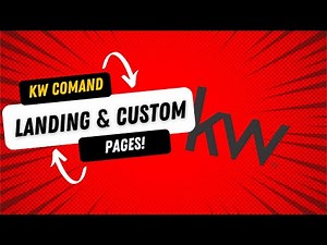 KW Command: Setting up a Landing and Custom Page