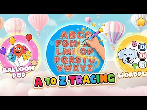 ABCD for Kids: A to Z Tracing ✏️ | Alphabet Writing Practice