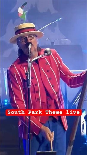 South Park 25th Anniversary Concert, where Primus w/ show creators Trey Parker and Matt Stone.