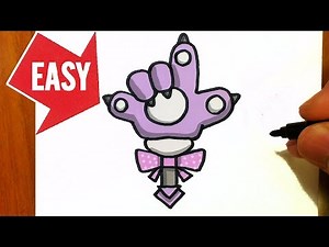 How to draw Fortnite pickaxe【CUDDLE PAW】Easy & Cute drawing｜Jolly Art NEGI