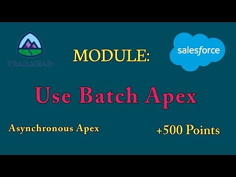 Use Batch Apex|Asynchronous Apex|Salesforce Answers