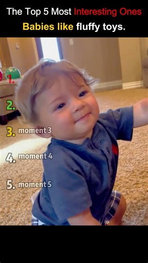 Babies like fluffy toys.#baby#happy#cute#love#fouryou