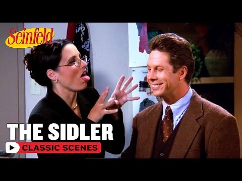 Elaine's New Co-Worker Is A Sidler | The Merv Griffin Show | Seinfeld