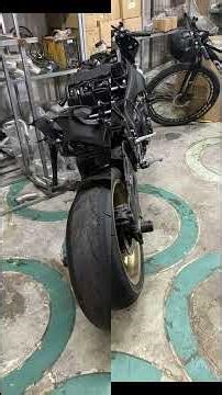 Kawazaki Z500SE change exhaust pipe #redmotorcycleexhaust #exhaust #soundcheck #bigbike