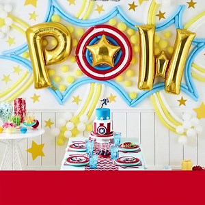 5.5K views · 201 reactions |  Calling all Avengers fans! Add some Super Hero-style to your party with epic Avengers-themed supplies from Party City: https://bit.ly/2SWqNms | Marvel | Facebook
