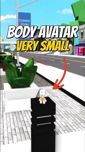HOW TO BODY VERY SMALL In Brookhaven #roblox #brookhaven