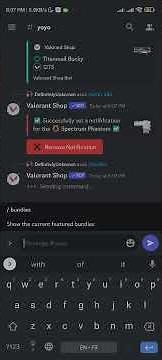 A Discord Bot That helps you check your daily valorant shop