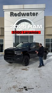Don't miss out on this low kilometer Used 2024 Ram 3500 Laramie Night...