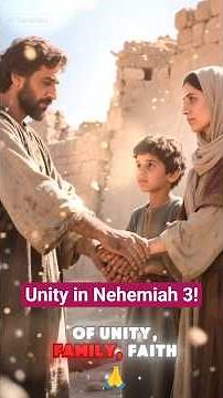 Nehemiah 3: When God’s People Work Together Miracles Happen..#biblestories #god #faith