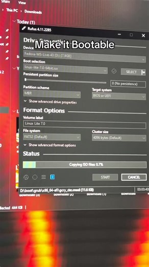 techzerx on Instagram: "Installing linux on my old 2015 laptop to revive it from slow windows #fyp #linux #windows #pc #techtok"