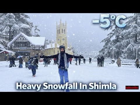 Heavy Snowfall In Shimla After 3 Years || The Best Day of My Life (Shimla Snowfall❄️ 2026)