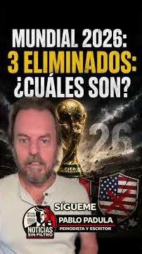 Tres equipos eliminados y recién comienza la segunda ronda del mundial 2026