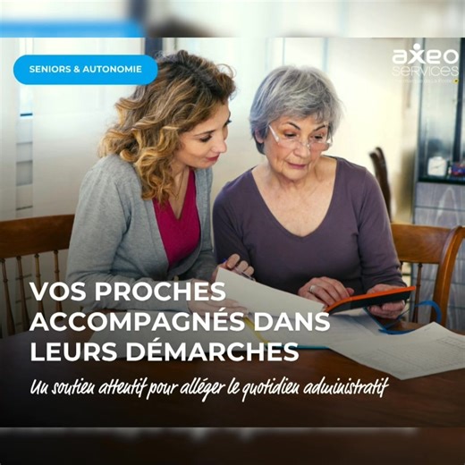 👵👴 Chez AXEO Services Cannes‑Mandelieu, accompagner les seniors, c’est bien plus qu’un service. C’est offrir une présence attentive, humaine, et adaptée à chaque moment du quotidien. 📄 Démarches administratives ? Nos assistant(e)s de vie soulagent, expliquent, accompagnent. 🌿 Besoin d’air ? Une simple sortie peut redonner le sourire et rompre l’isolement. 💬 Stimuler, échanger, partager ? Nous créons du lien, jour après jour, pour redonner du sens à chaque instant. 👉 Parce que chaque proche