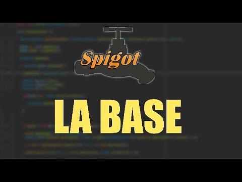 TUTO CREER UN PLUGIN MINECRAFT #1 LES BASES