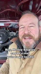 Holley Sniper Idle Issues #holley #sniper #shorts