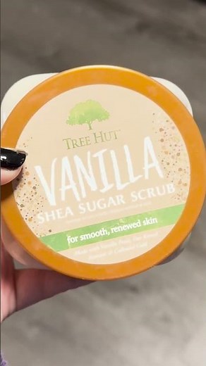 Tree Hut Vanilla Shea Sugar Scrub: Luxurious Exfoliation! #shorts
