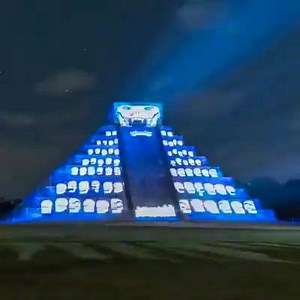 Sorprende espectáculo nocturno en Chichen Itza 😱😱😱😱😍😍😍😱😱😱😱 | Gio