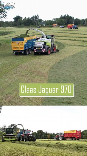Drennagh Farms Claas 970 at silage #arimagery #farming #silage #claas #claas970 #reels #agriculture | AR Imagery - Farming & Agricultural Videographer