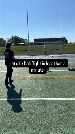 Let’s fix ball flight in less than a minute - Fix yours: https://3stepkicking.com/memberships/ • • • #kicker #development #fieldgoal #kickoff #fyp #3sk #assess #plan #train #youth #highschool #college #nfl | 3-Step Kicking