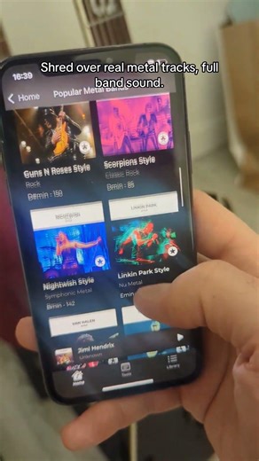 Generic backing tracks aren't made for metal players. Backtrackit has real shred tracks across ev...