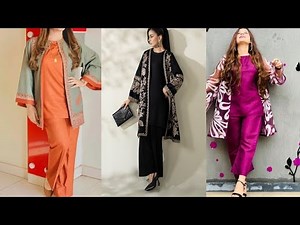 Open Shirt Design 2026 | Trendy Layered Fashion Look Beautiful & Stylish Girls Fashion| Trendy ✨