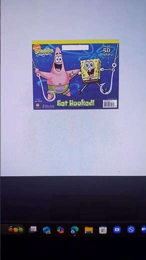 spongebob squarepants get hooked book
