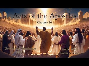 Acts of the Apostles, Chapter 16 - Holy Bible (NLT) - Audio with Words & Video