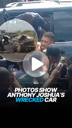 Anthony Joshua Survives Near-Fatal Car Crash in Nigeria