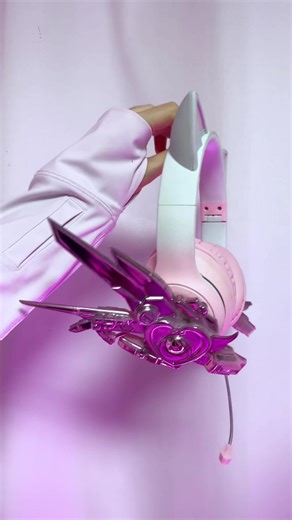 3D Printed Mecha Gear Heartcore Headphone Attachment