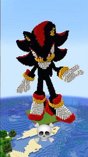 Minecraft Shadow Sonic Build Battle - Noob vs Pro vs Hacker vs God #shorts #minecraft