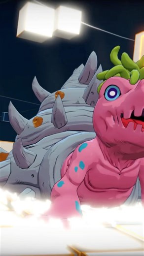 Shellmon Digivolves to… #digimonstorytimestranger #digimon #digimonstory #gaming #ps5 #shorts #short