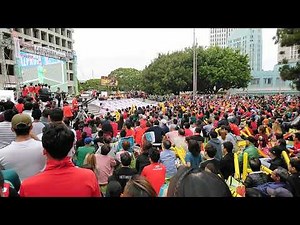 Mexico penalty vs South Korea in Koreatown
