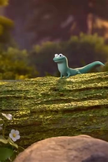 The lizard that waved back