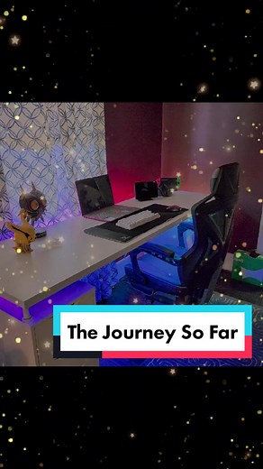 The Journey So Far. So Much More Coming. Thanks For All The Follows! #desksetup #techtok #fypシ #fyp #desktop #setupgamer #mechanicalkeyboard #rgbmousepad #gamingsetup #rgblights