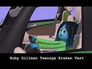 Ruby Gillman Teenage Kraken Car Test