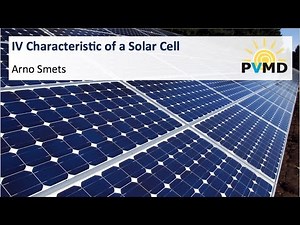 I-V characteristics of a solar cell