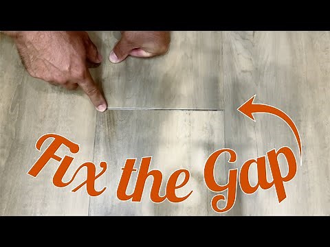 Fixing Separated Luxury Vinyl Plank Flooring: Easy Solution!