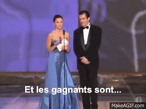 and the winner is on Make a GIF