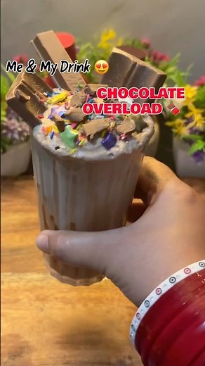 🍫 Creamy Chocolate Milkshake | Easy 5 Min Recipe at Home