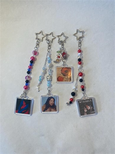 Handmade Music Album Keychains - Etsy
