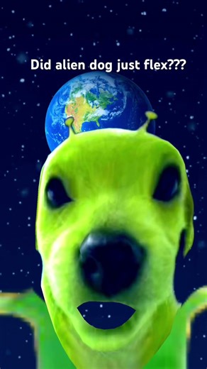 Did alien dog just flex #banku #memes #aliendog #cookie bye guys ✌️